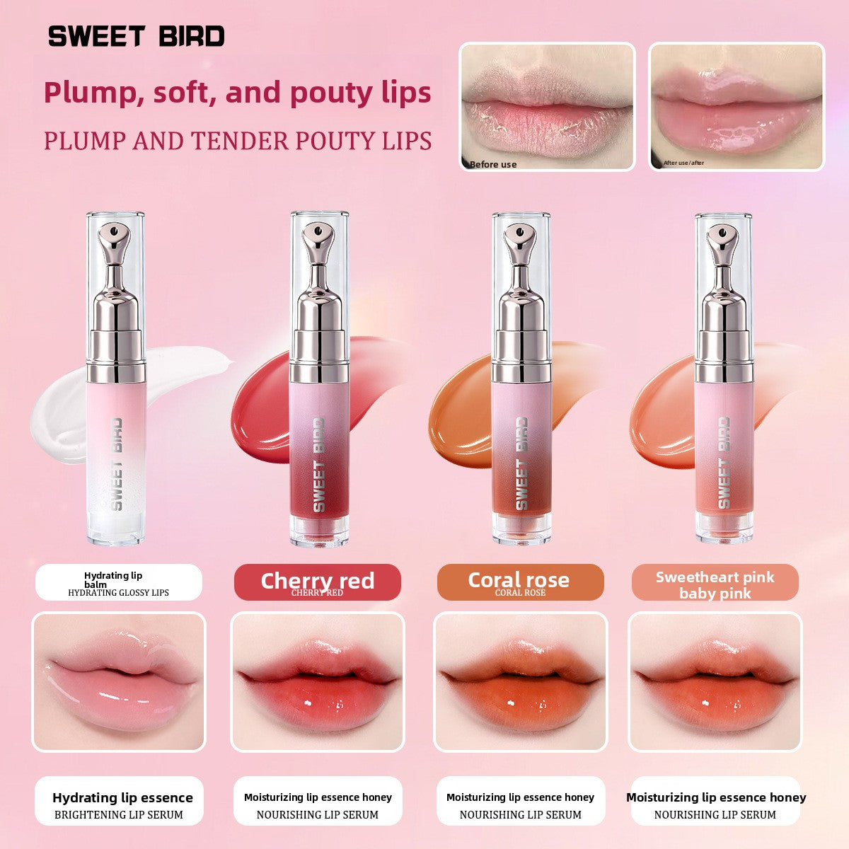 Glow Hydrating Lip Gloss with Mirror Shine