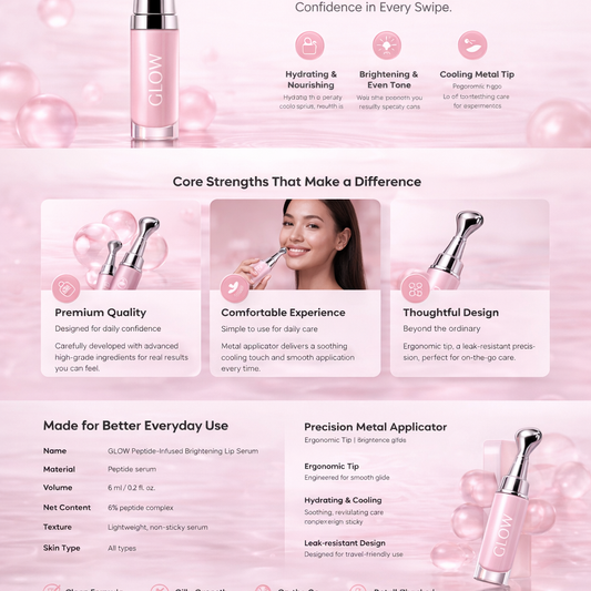 Glow Hydrating Lip Gloss with Mirror Shine